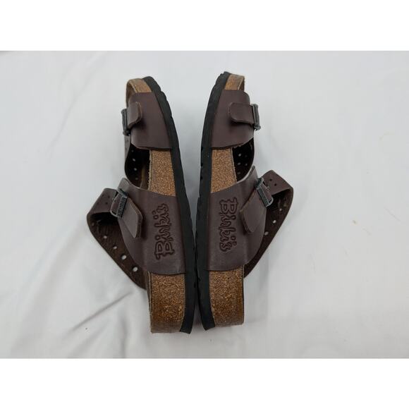 Birki's by Birkenstock Freeport Sandals Women's 7 EU 38 Brown Perforated - Picture 5 of 8